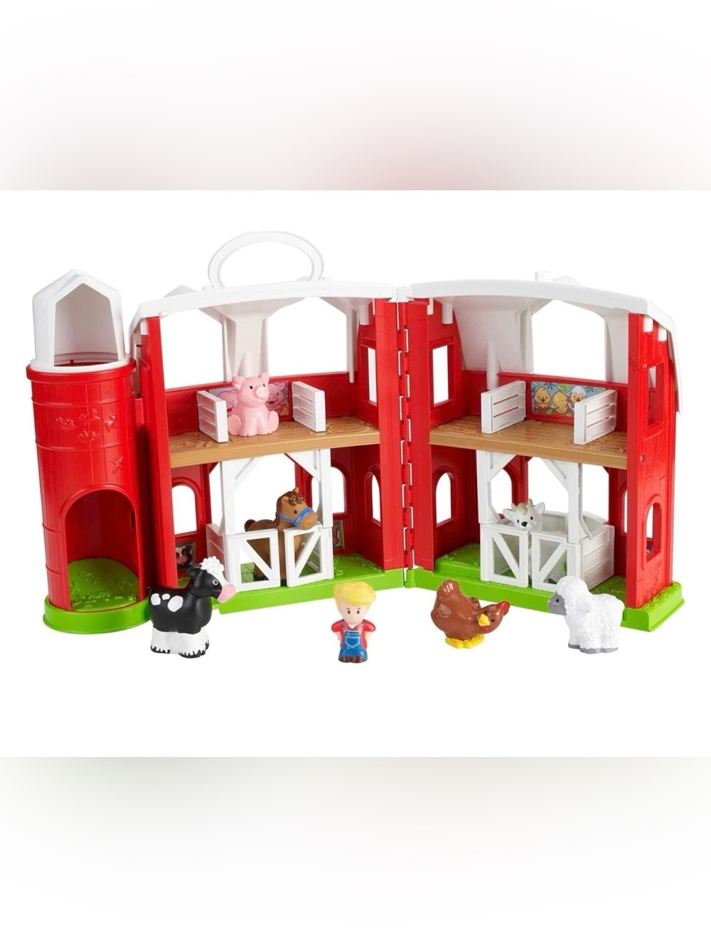 Fisher Price Little People Animal Friends Farm w/Figures TESTED ⭐️⭐️EUC-READ⭐️⭐️